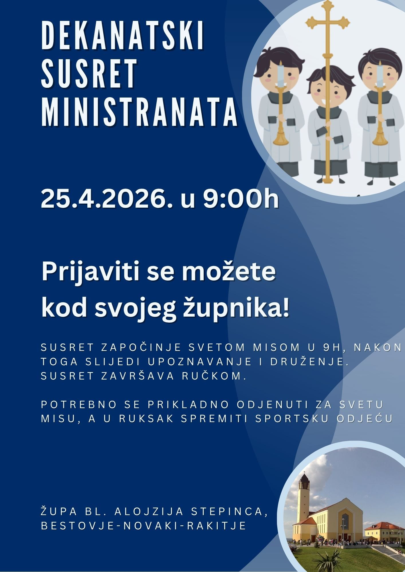 Dekanatski susret ministranata